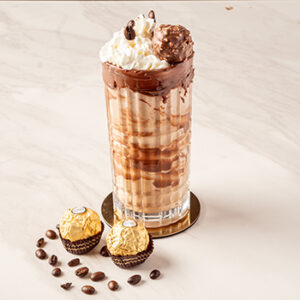 Frappe gelato Ferrero avellanas