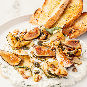 Copia de Zucchini a le menta e fichi caramellati